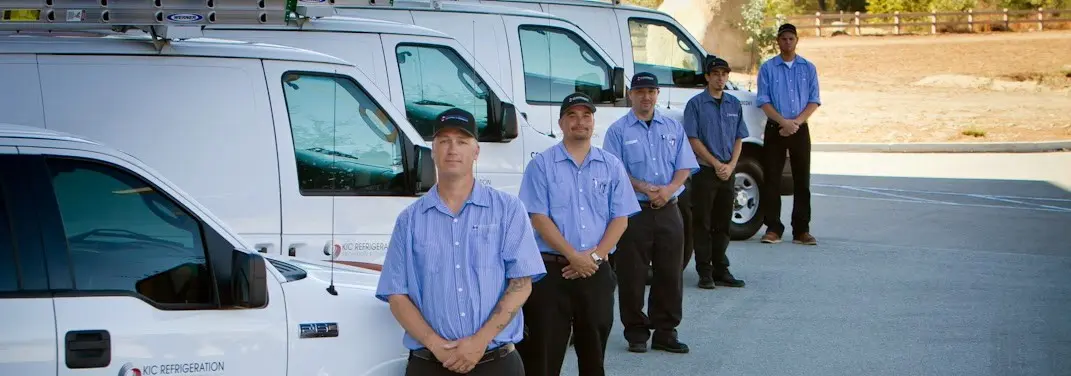 KIC Refrigeration crew ready for Mini Split Repair jobs across Country Walk